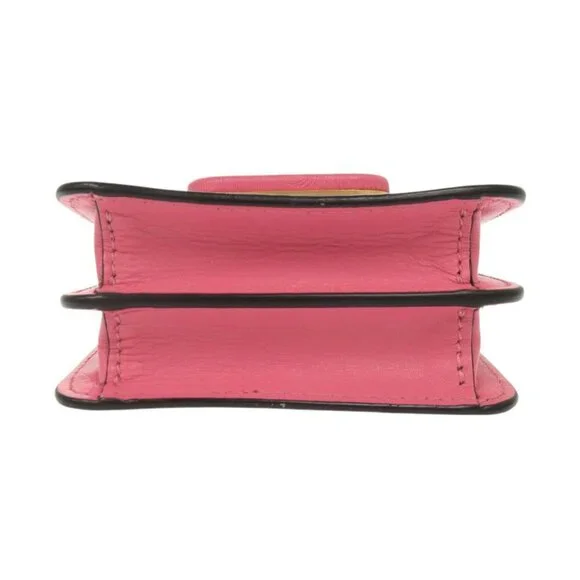 VALENTINO GARAVANI Pink Leather Shoulder Bag - Picture 4 of 10